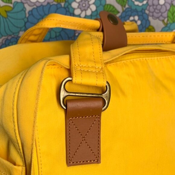 Doughnut Macaroon Backpack in Mustard - Picture 9 of 16